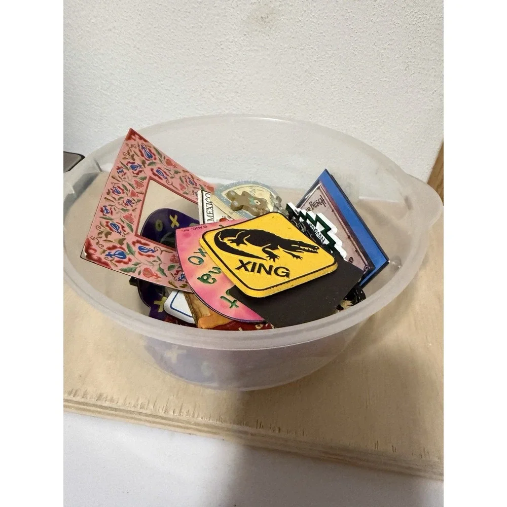 Lot Of Vintage Magnets New México, Grandma, Laughlin , St Louis, Las Vegas